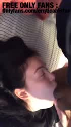 BBC Blowjob Interracial Sucking Teen Throat Fuck gif
