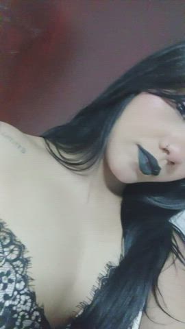 big tits natural tits vibrator gif