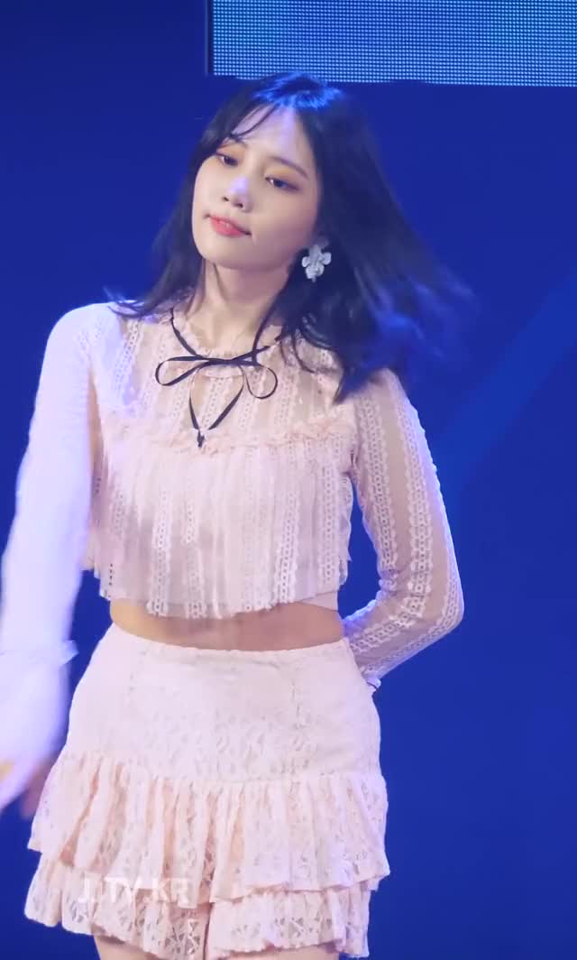 다이아 주은 ( DIA JUEUN ) 크롭티 짤티비 - JJTV.KR