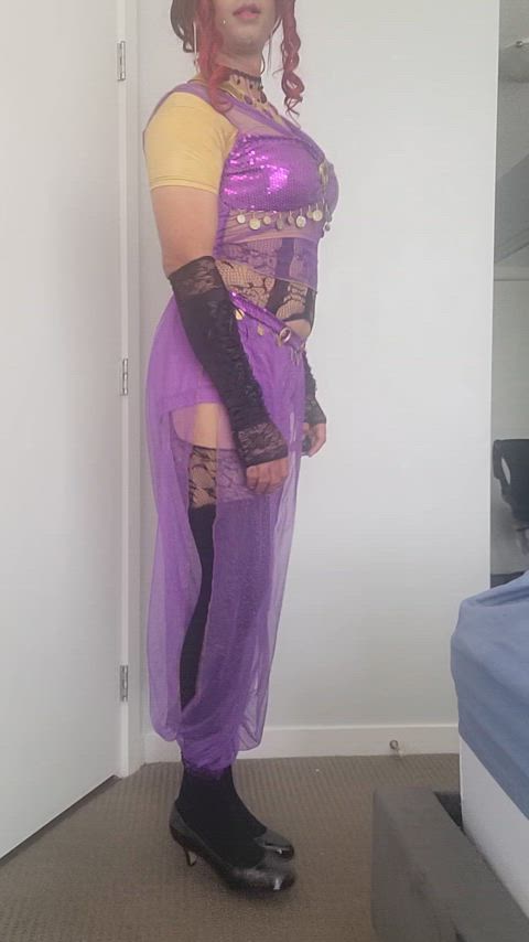Exotic cd sissy dressing up