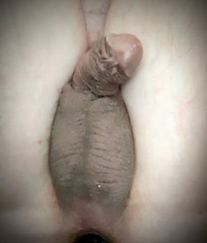 anal play male masturbation prostate massage gif