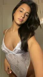 Amateur Bodysuit Cute Lingerie Model OnlyFans Petite Strip Striptease Tease Teen