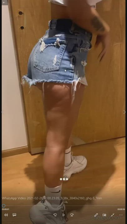 Ass Babe Twerking gif