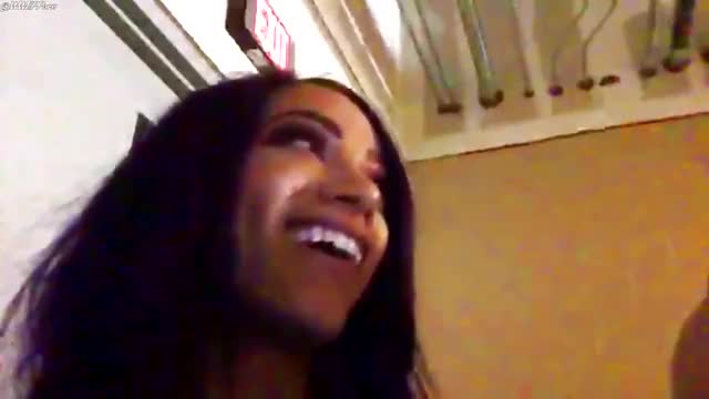 WWEPPorn™ - Sasha Banks on Bayley &amp; her kadunkadunk...??? #WWE #Raw #SDLive