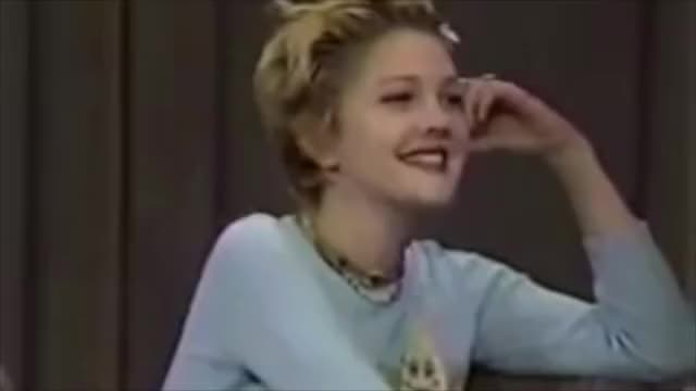Drew Barrymore Flashing