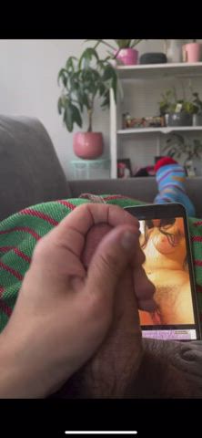 Ready to cum for u and ur wifey/gf/ex need nudes of u want to se me cum