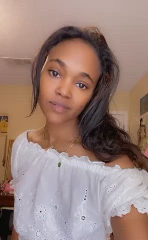 brown eyes lips long hair gif