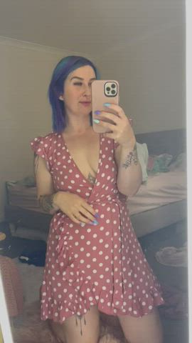 australian milf mirror tattoo gif