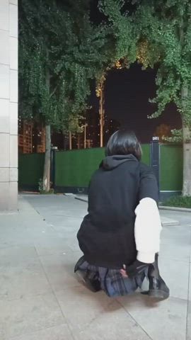 asian exhibitionist trans gif