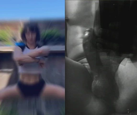 bbc babe big dick celebrity cute fitness interracial muscular girl tribute white
