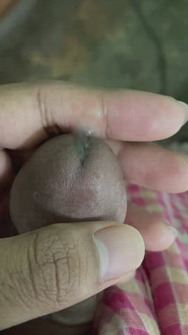 I love eating my own thick cum