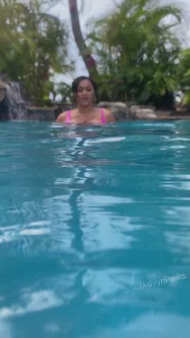 Do You Ever Stop and Wonder How Do Boobs Bounce Underwater? [OC]