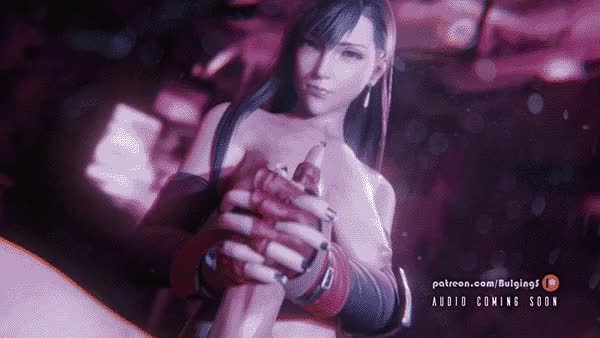 Final Fantasy Tifa handjob