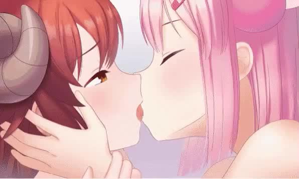 Kissing gif