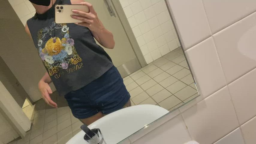 One day I’ll get caught. Not today though 😈 pub bathroom