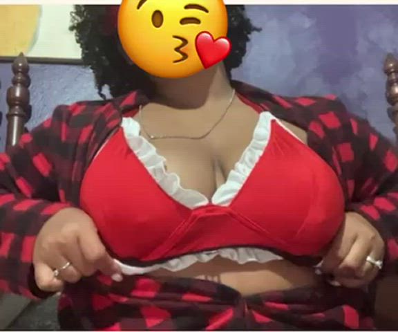 big black xmas titties