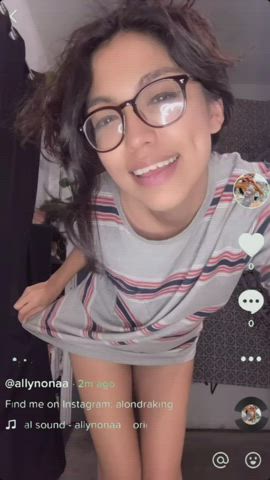 Panty Peel TikTok Tits gif