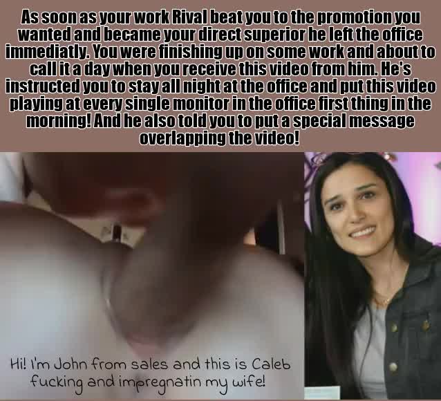 Everyone's reaction was of pure shock! Some of your coworkers recognized your wife!