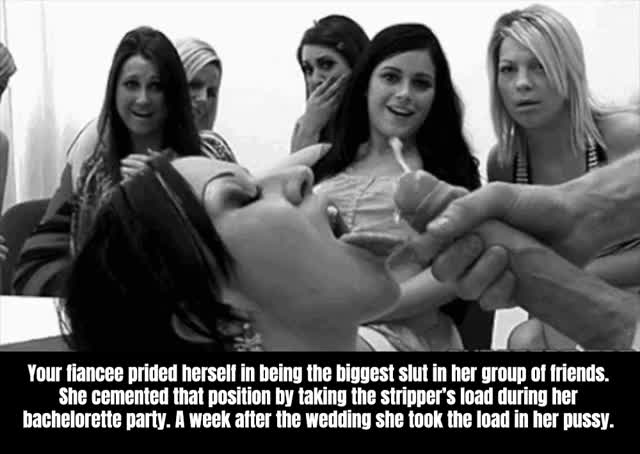 Everyone new you were a cuck before you got married