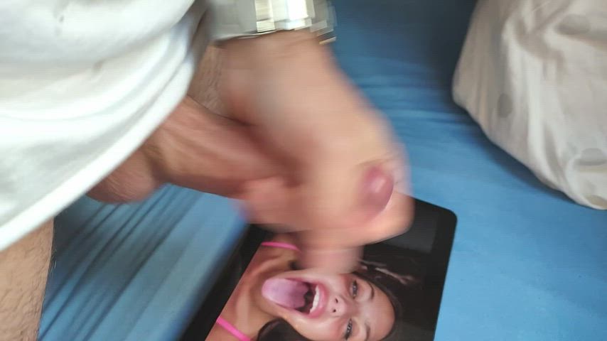 CAME ALL OVER my tablet watching porn