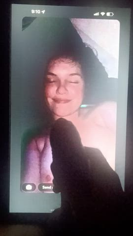 Jerk trib for big tit girl