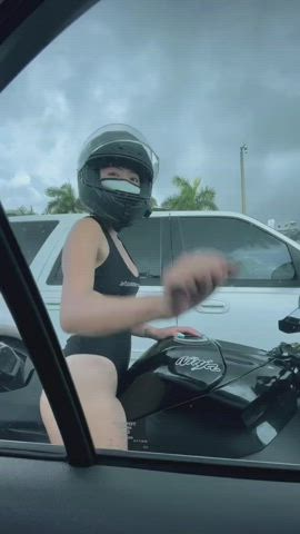 Bikini Car TikTok gif