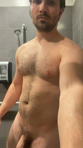ass amateur big dick big ass cock thick jerk off public masturbating gif