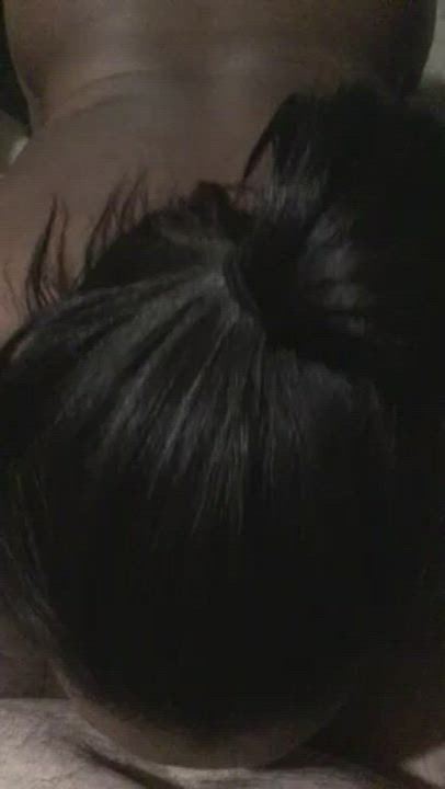 My wife bobbing her head (45) female male