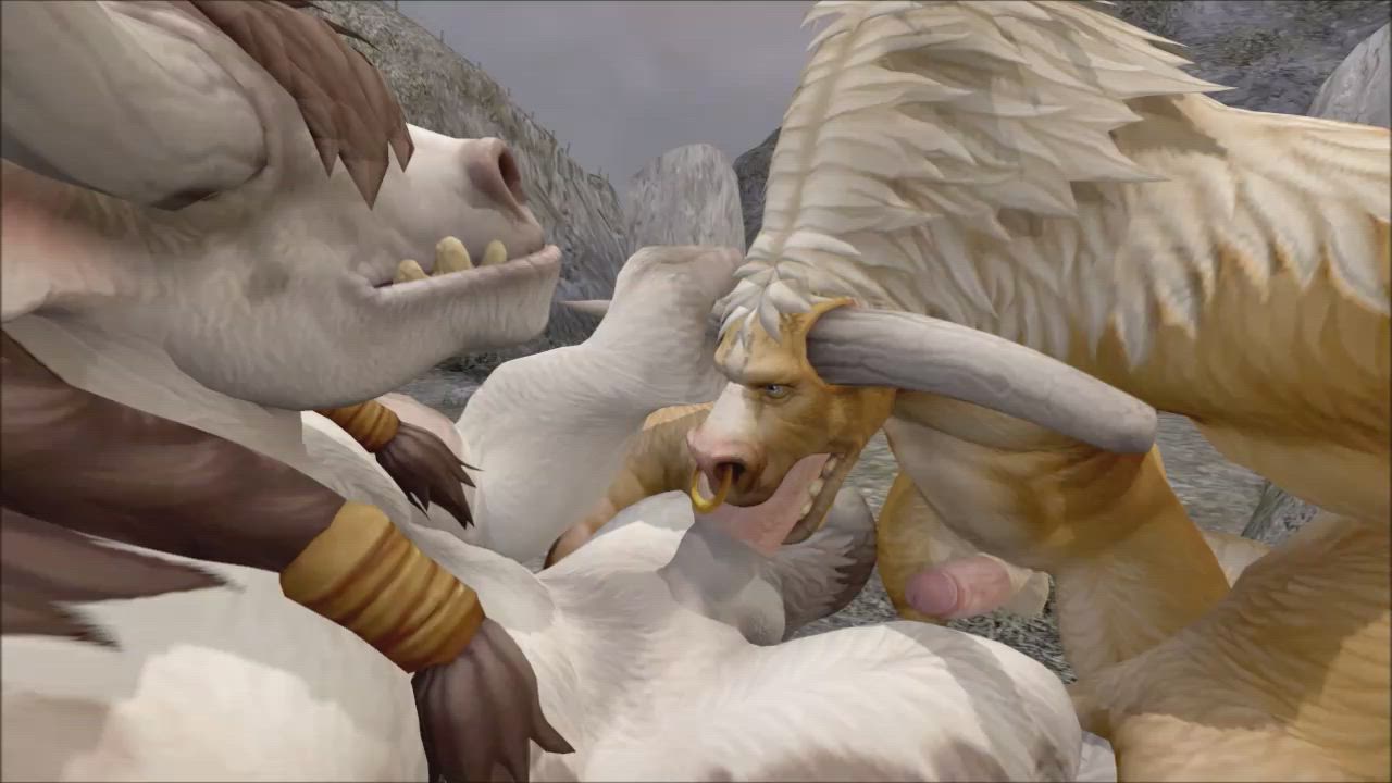 3D Animation Gay Oral gif