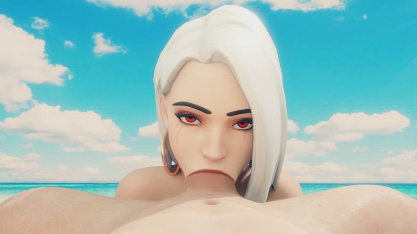 3D Animation Anime Big Dick Blonde Blowjob Deep Penetration Deepthroat Hentai NSFW