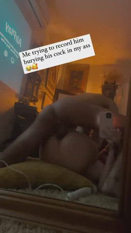 Love going over my buds house bc no one there knows he buries his cock in my ass