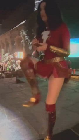 celebrity panties superheroine gif