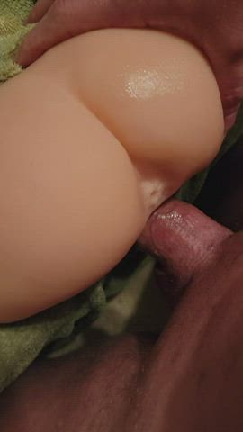Pounding and a cumshot from behind