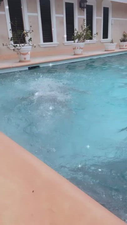 pool time