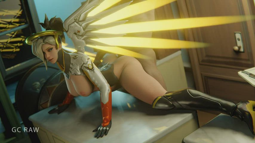 Mercy getting fucked (GC RAW)