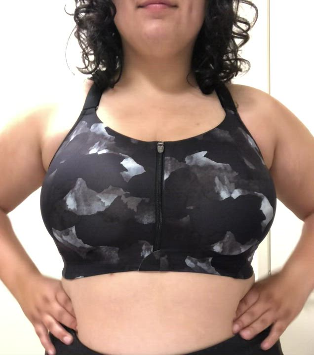 Happy Monday from your favorite chubby gym slut! (oc)