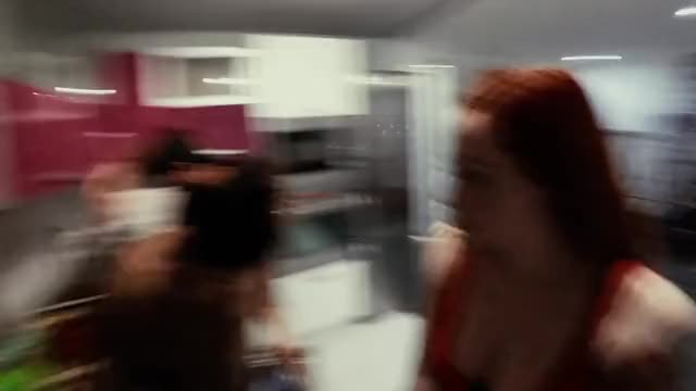 Russian Girls Play With Their Friend's Big Breasts