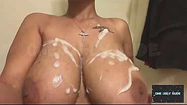 WATCH ME RUB CUM ON MY TITS OC