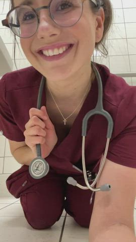 You ever think your nurse walks like she has something up her ass?