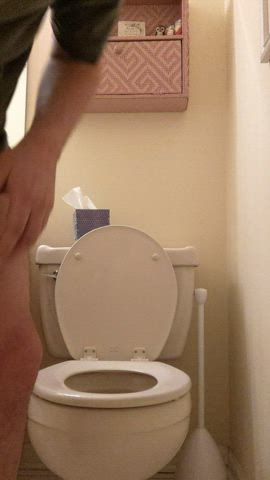 Something about spreading my ass and letting loose to hundreds of strangers online
