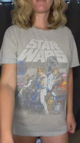 Nerd MILF Teacher wishes you a happy Star Wars day
