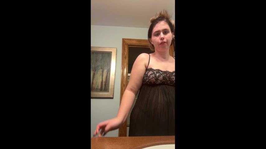 cute lingerie see through clothing teen belly gif