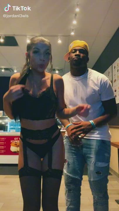 Ass Dancing Lingerie gif