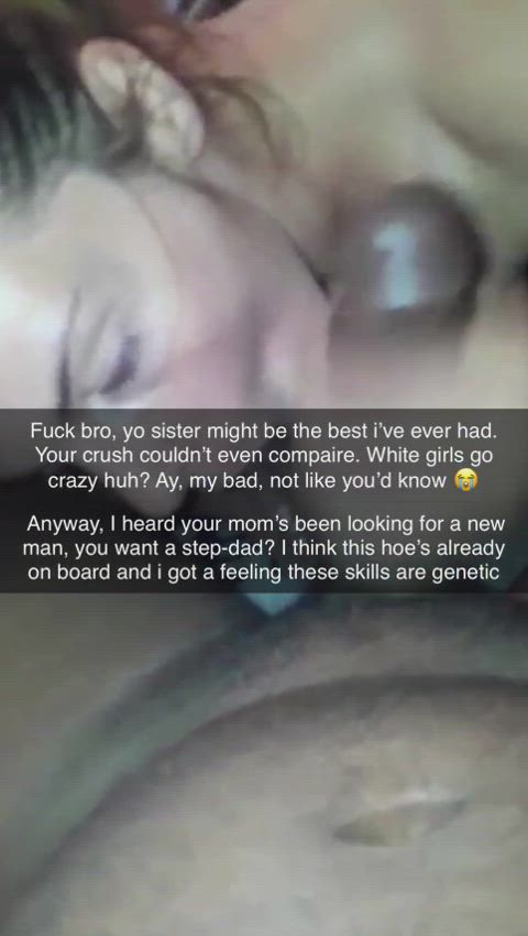 Your sister needs to go pro lil bro I swear🙏