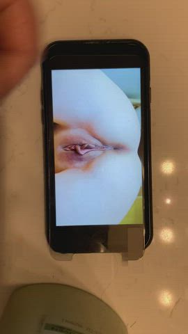 Cock Cum Daddy Tribute gif