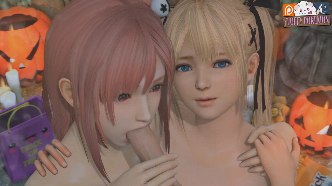 3d blowjob hentai rule34 sfm threesome gif