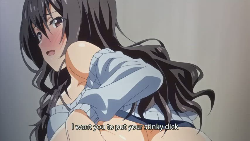 Ass Asshole Brunette Hentai Long Hair Teen gif