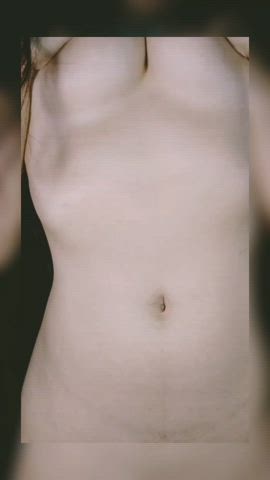 big tits teasing teen gif