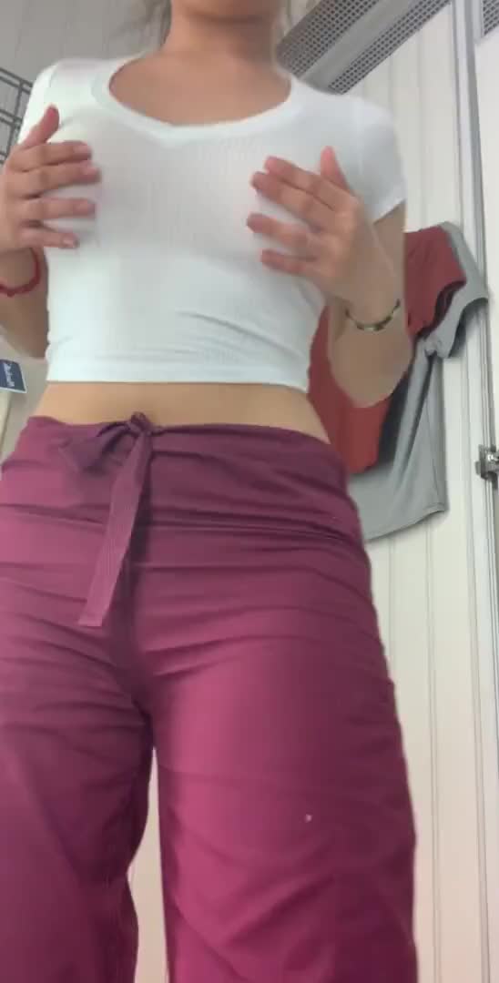 latina teen showing off