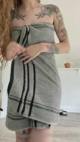 Do you want to peek under the towel?